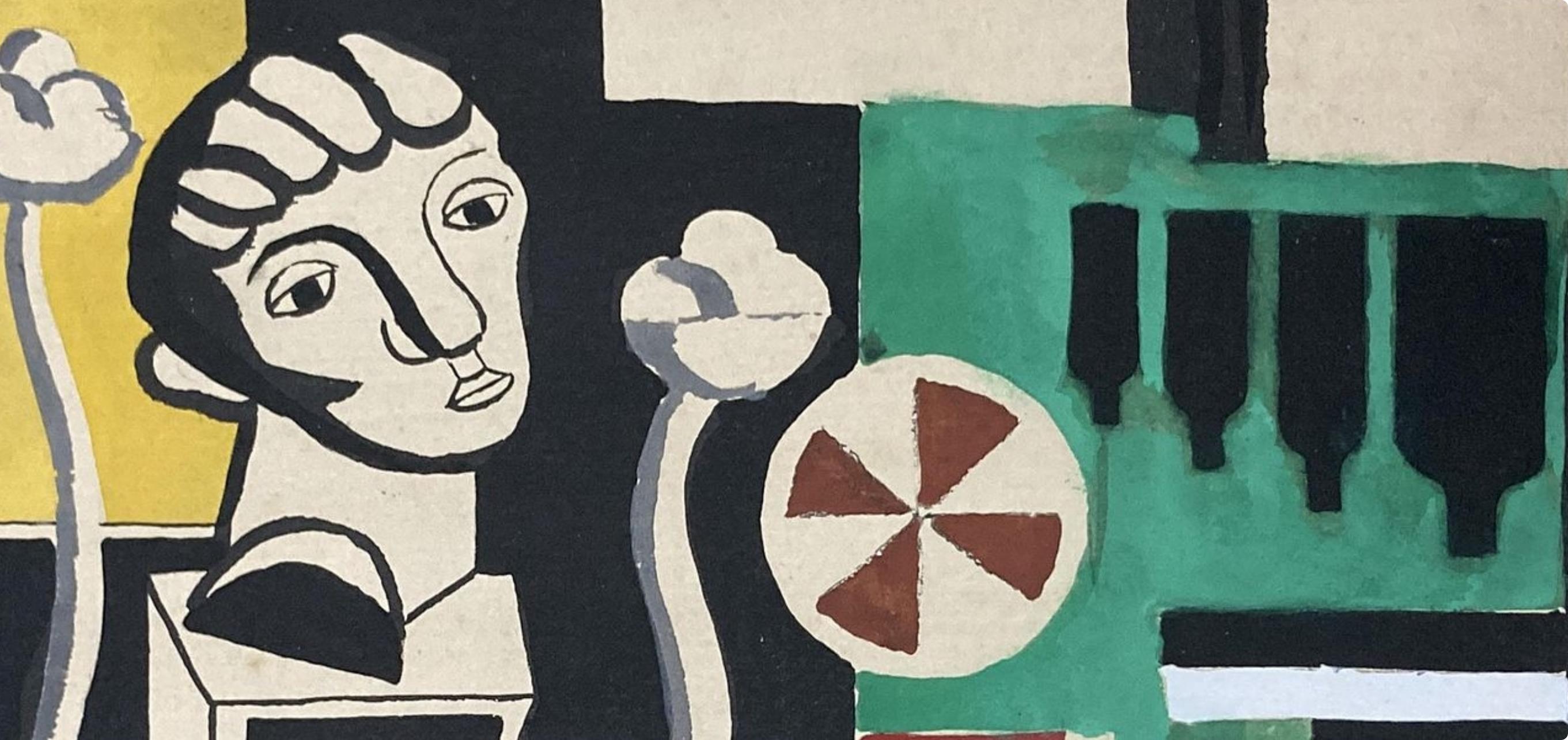 Léger, Composition, Contrastes (after) For Sale 1