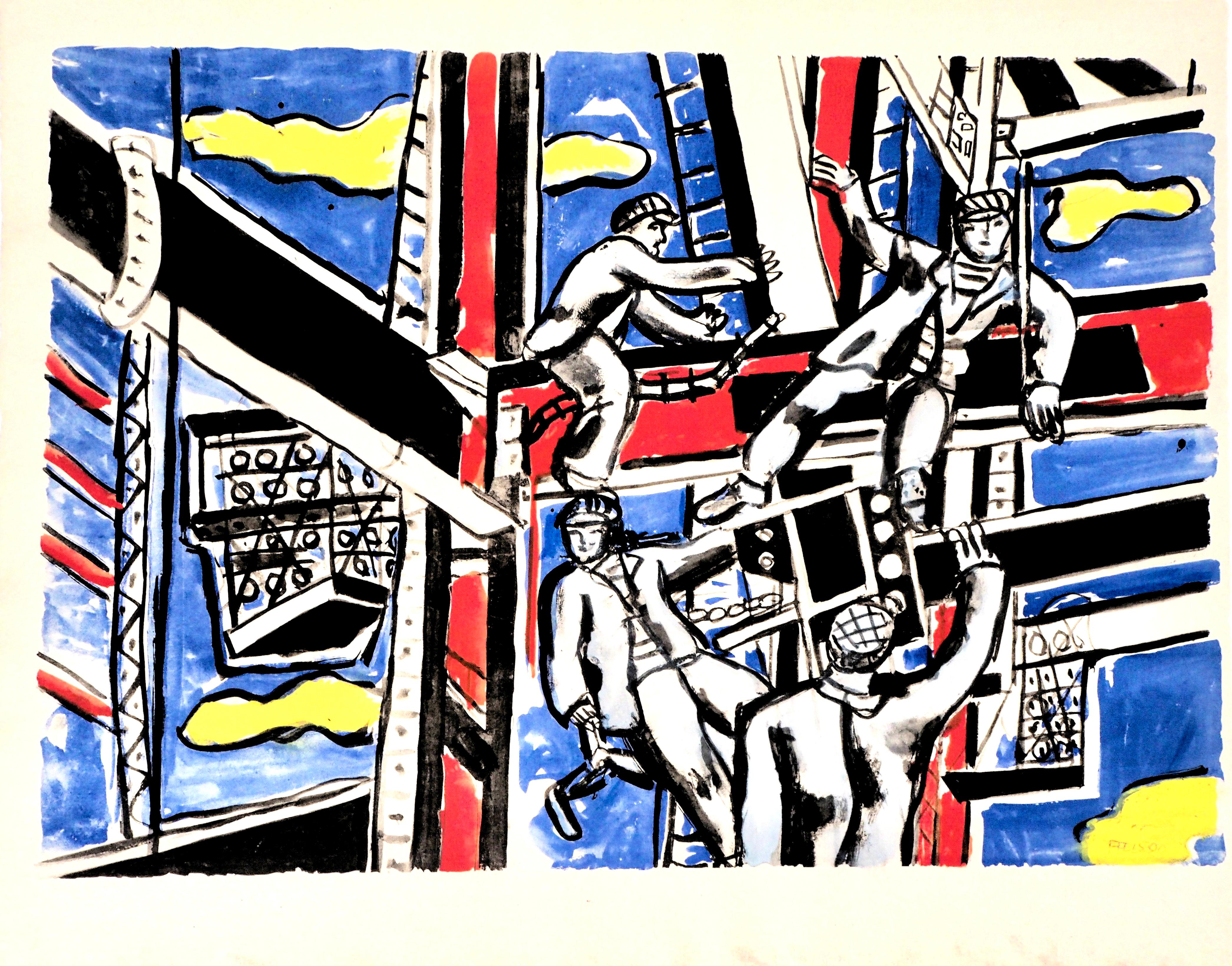 Léger, Composition, Contrastes (after) For Sale 2