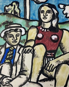 Léger, Composizione, Contrasti (dopo)