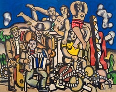 Léger, Composition, Derrière le miroir (after)