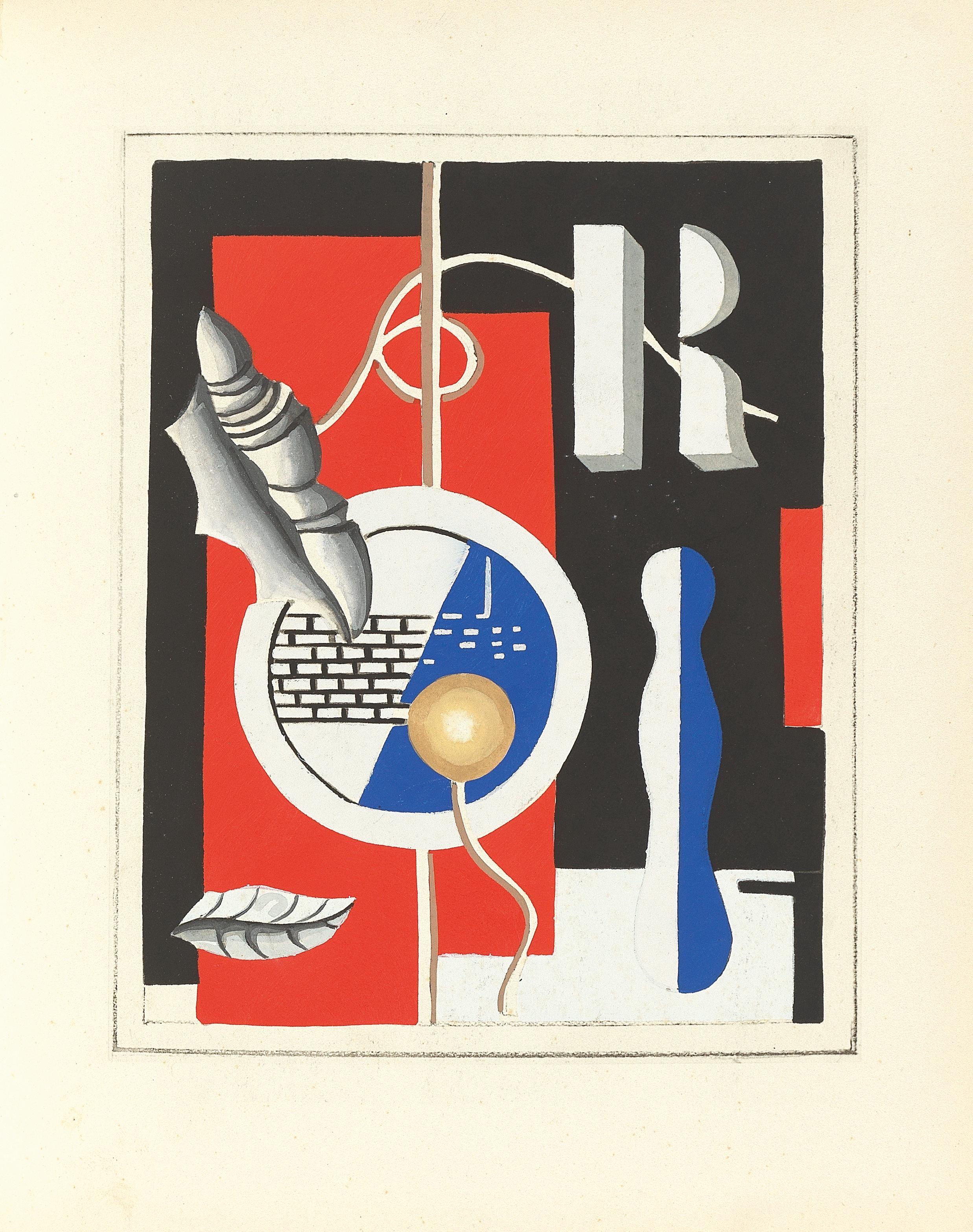 Léger, Composition, Fernand Léger, Cahiers d'Art (after) For Sale 3