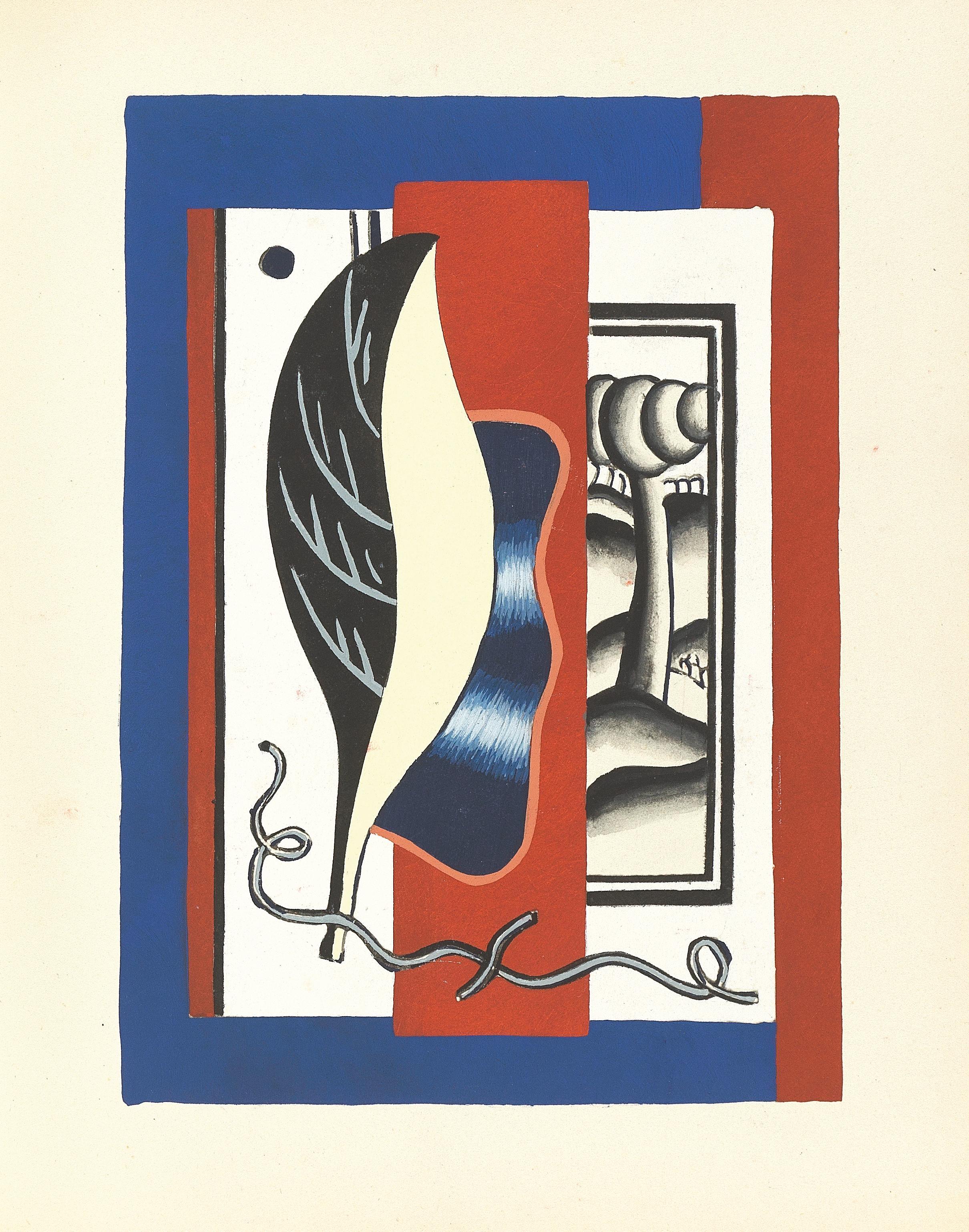 Léger, Composition, Fernand Léger, Cahiers d'Art (after) For Sale 4