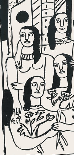Fernand Leger, American Women, Los Angeles, from My Travels, 1970 (after)