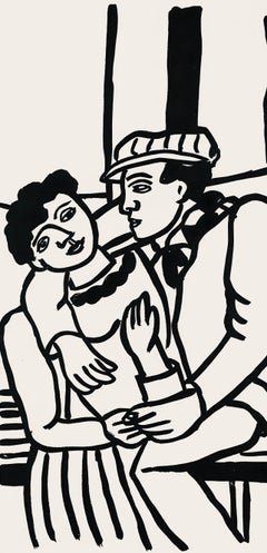 Fernand Leger, The Lovers, Paris, from My Travels, 1970 (after)
