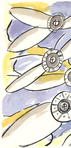 Fernand Leger, The Airplanes, America, from My Travels, 1970 (after)