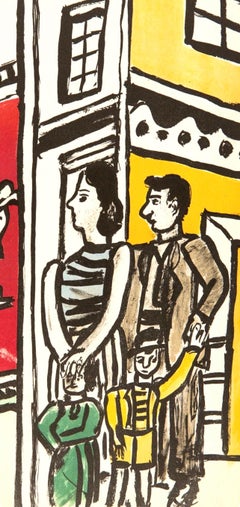 Fernand Leger, The Hat Shop, Paris, from My Travels, 1970 (after)