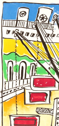 Fernand Leger, The Port, America, from My Travels, 1970 (after)