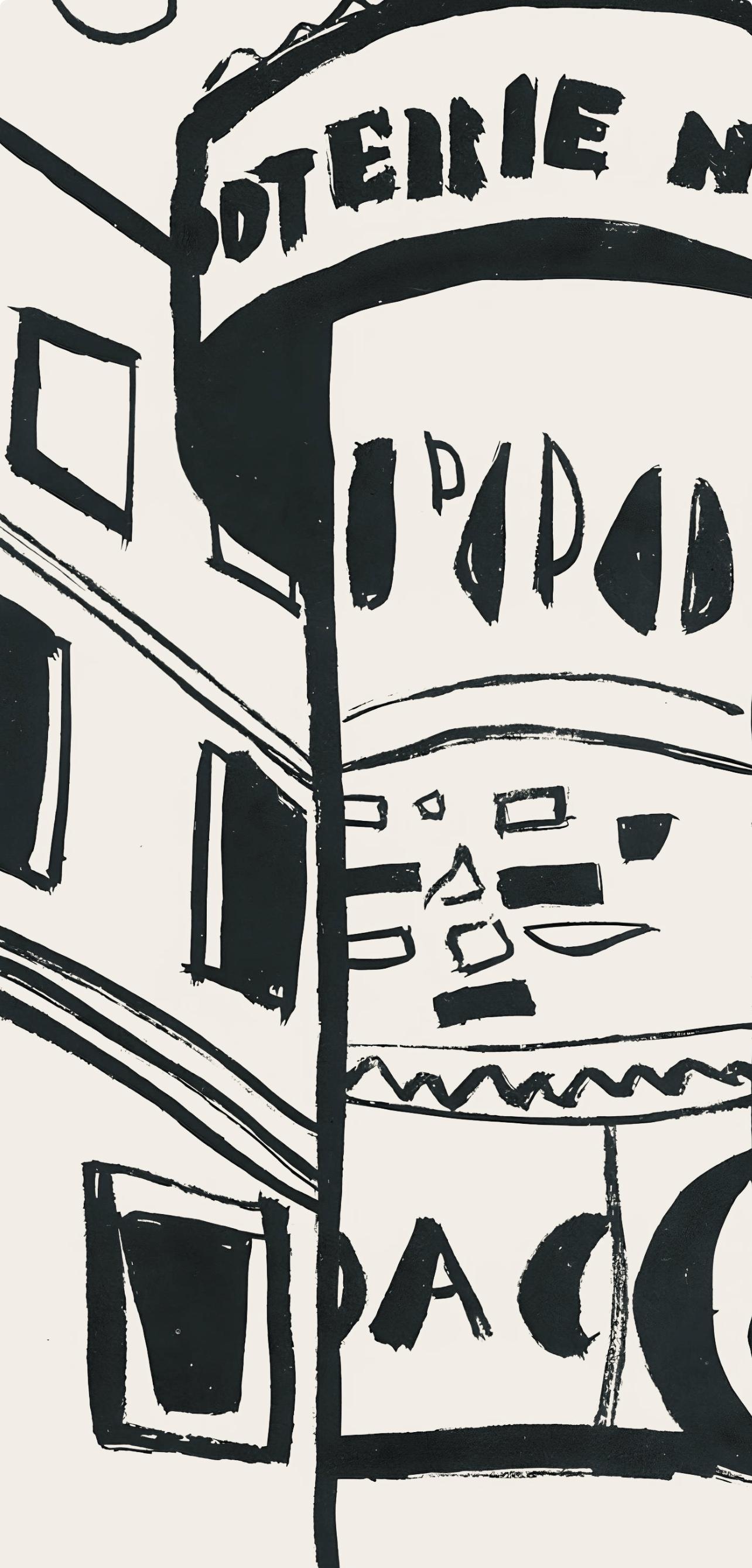 Léger, Composition, mes voyages (d'après) en vente 1