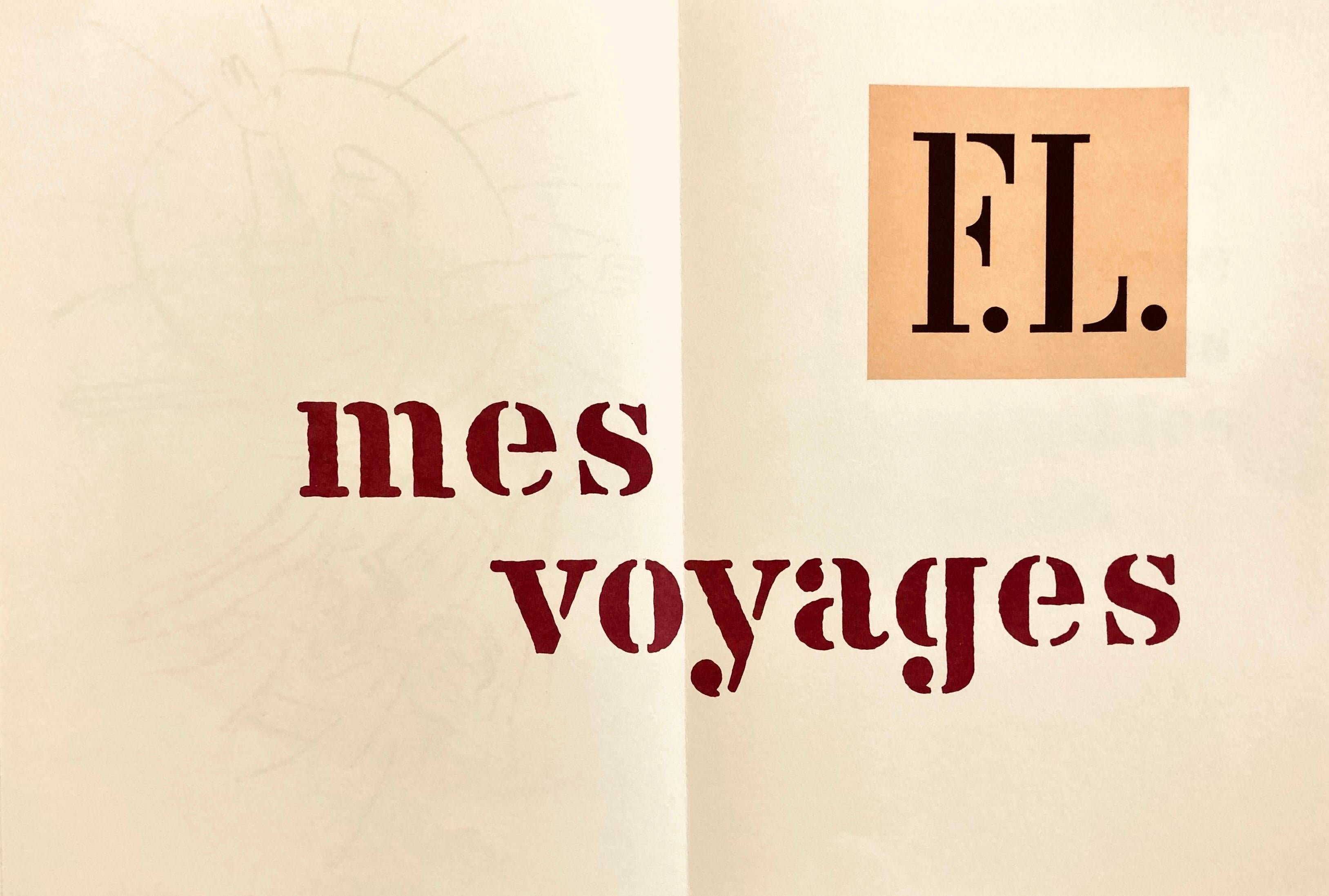 Léger, Composition, mes voyages (d'après) en vente 3