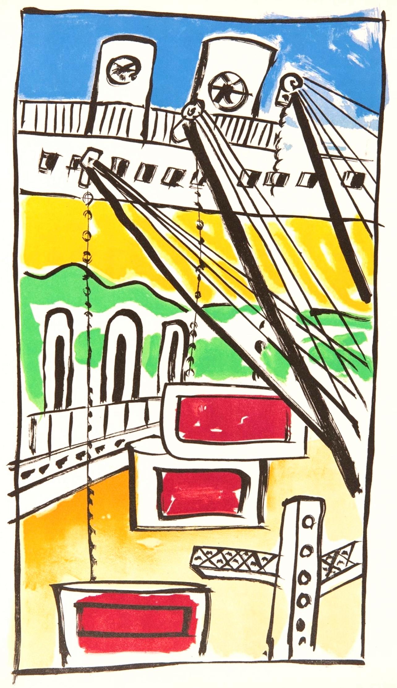 Léger, Komposition, meine Reisen (nach)