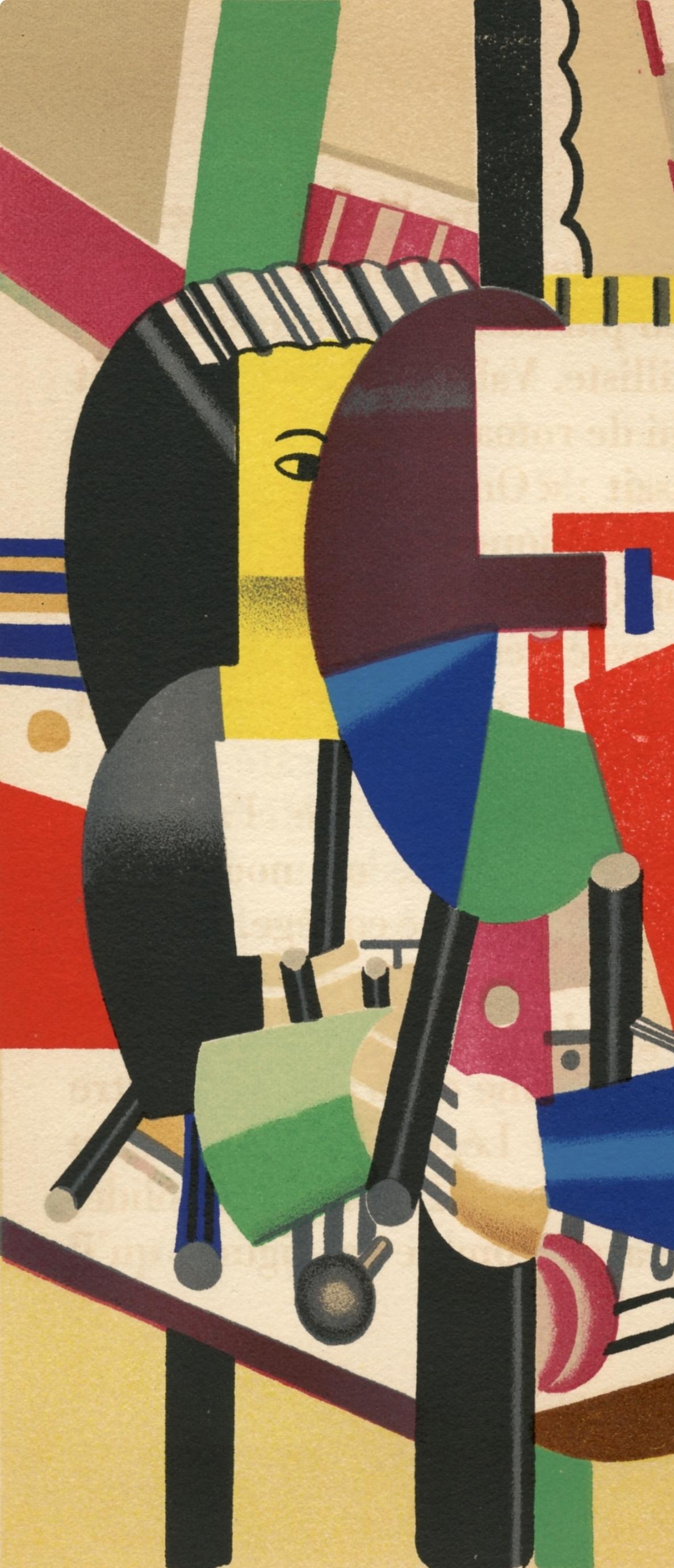 Léger, Composition, Mon ami Léger (after) - Print by Fernand Léger