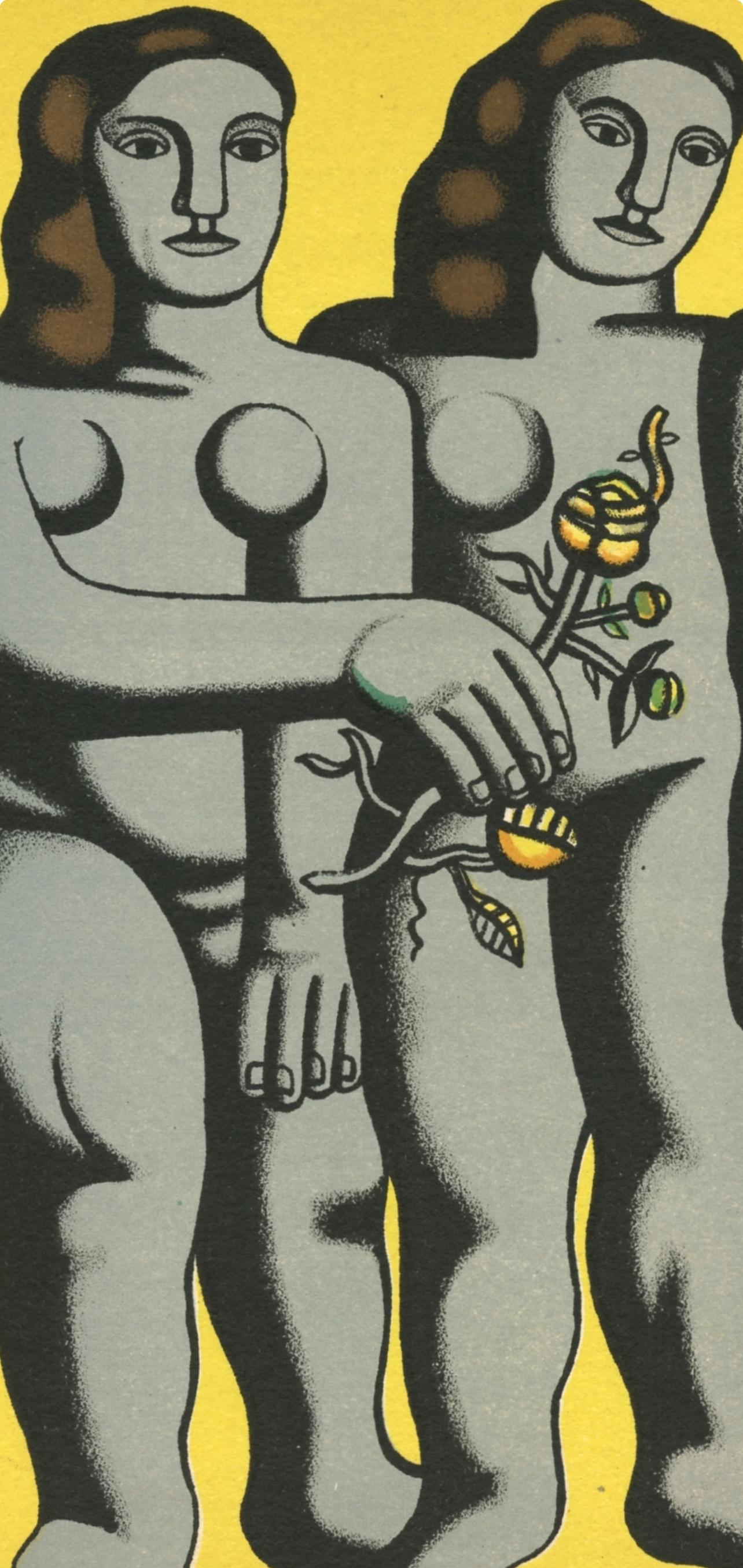 Léger, Composition, Mon ami Léger (after) - Print by Fernand Léger