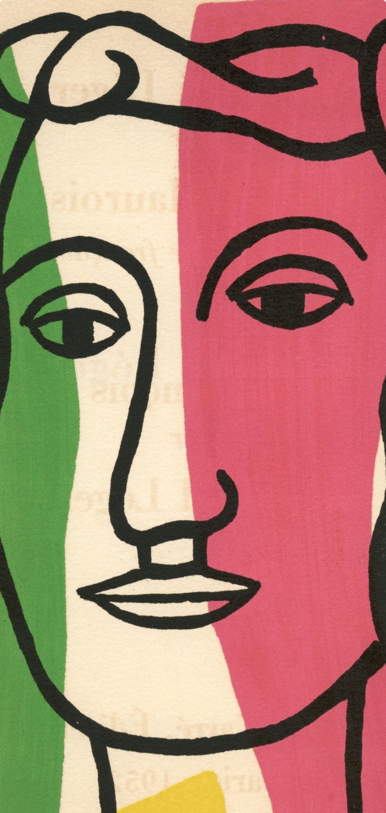 Léger, Composition, Mon ami Léger (d'après) - Print de Fernand Léger