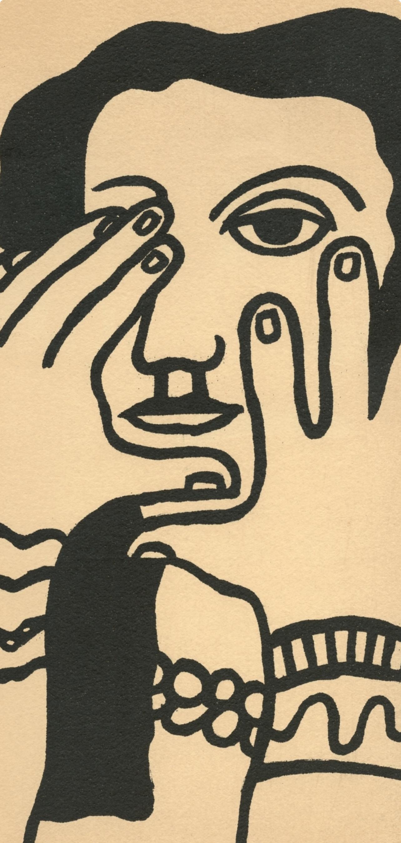 Léger, Composition, Mon ami Léger (after) - Print by Fernand Léger