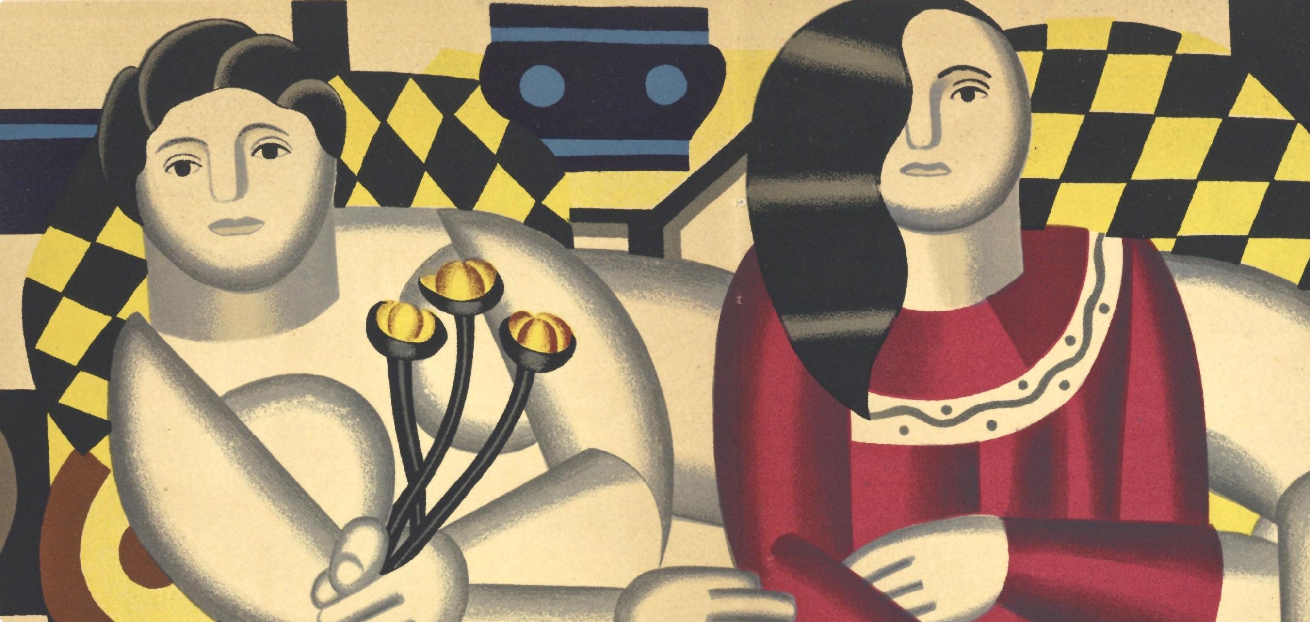 Léger, Composition, Mon ami Léger (after) - Print by Fernand Léger