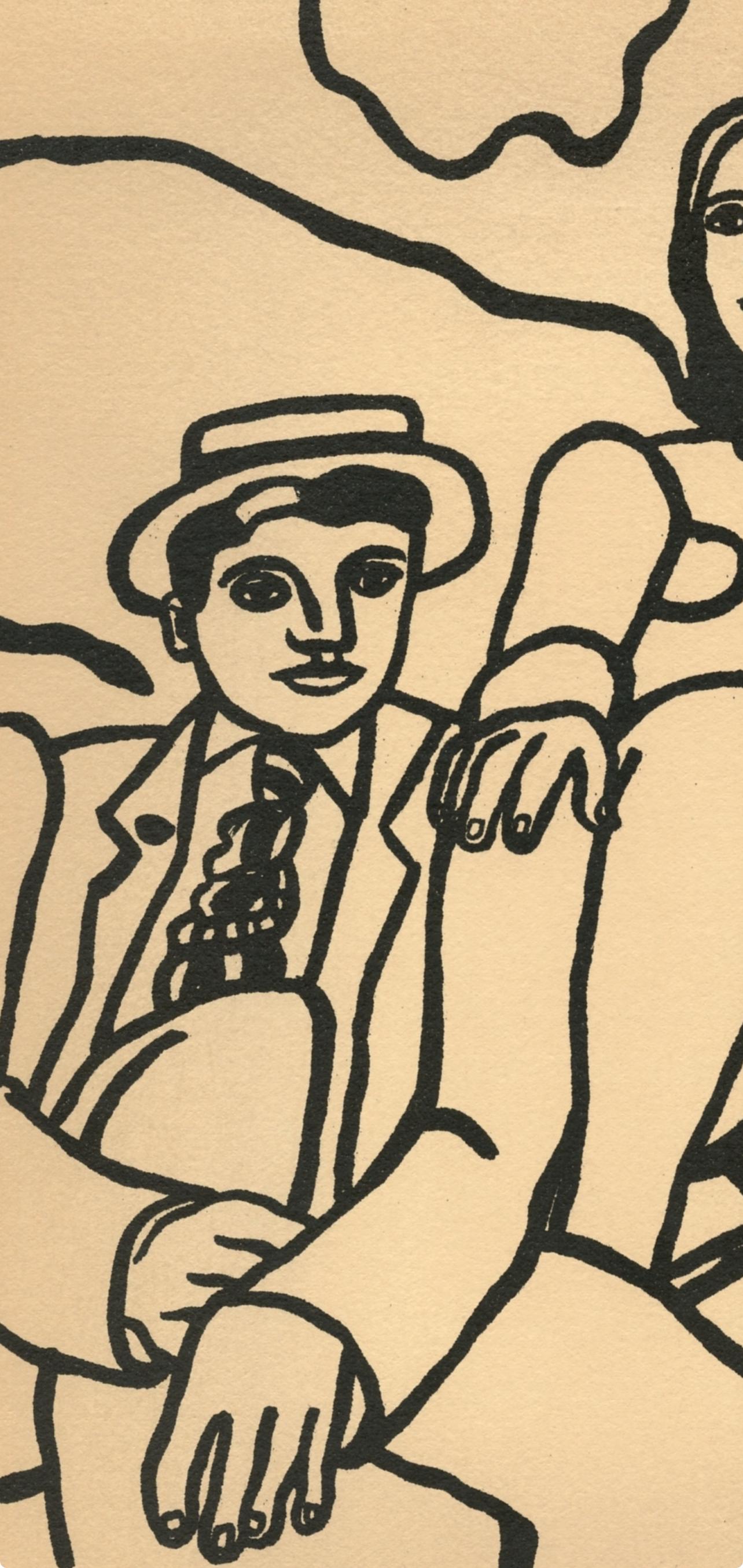 Léger, Composition, Mon ami Léger (after) - Modern Print by Fernand Léger