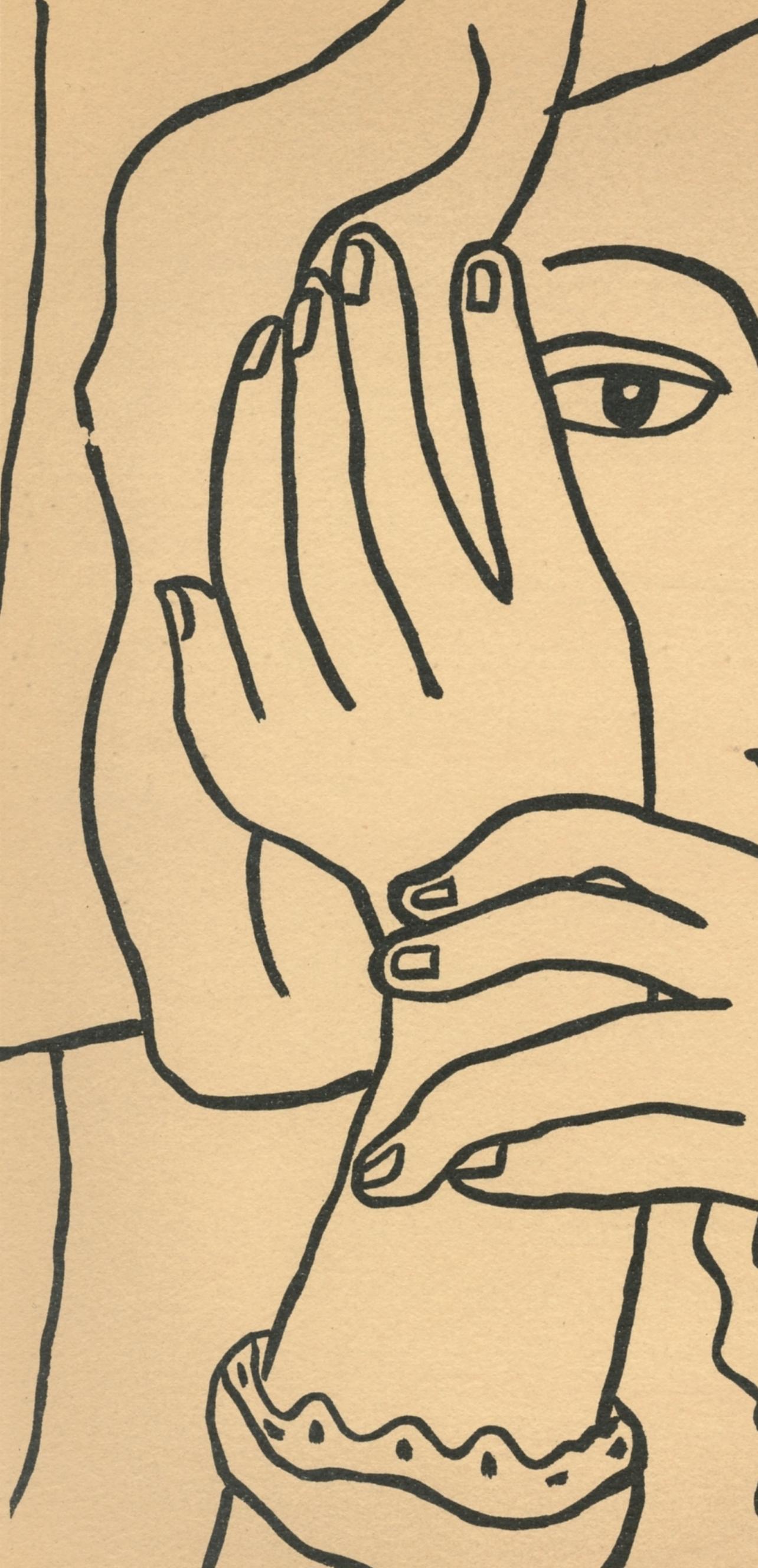 Léger, Composition, Mon ami Léger (after) - Modern Print by Fernand Léger