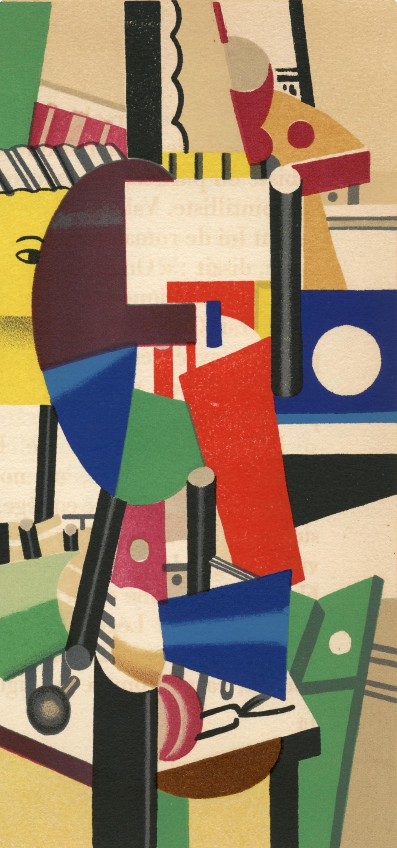 Léger, Composition, Mon ami Léger (after) - Modern Print by Fernand Léger