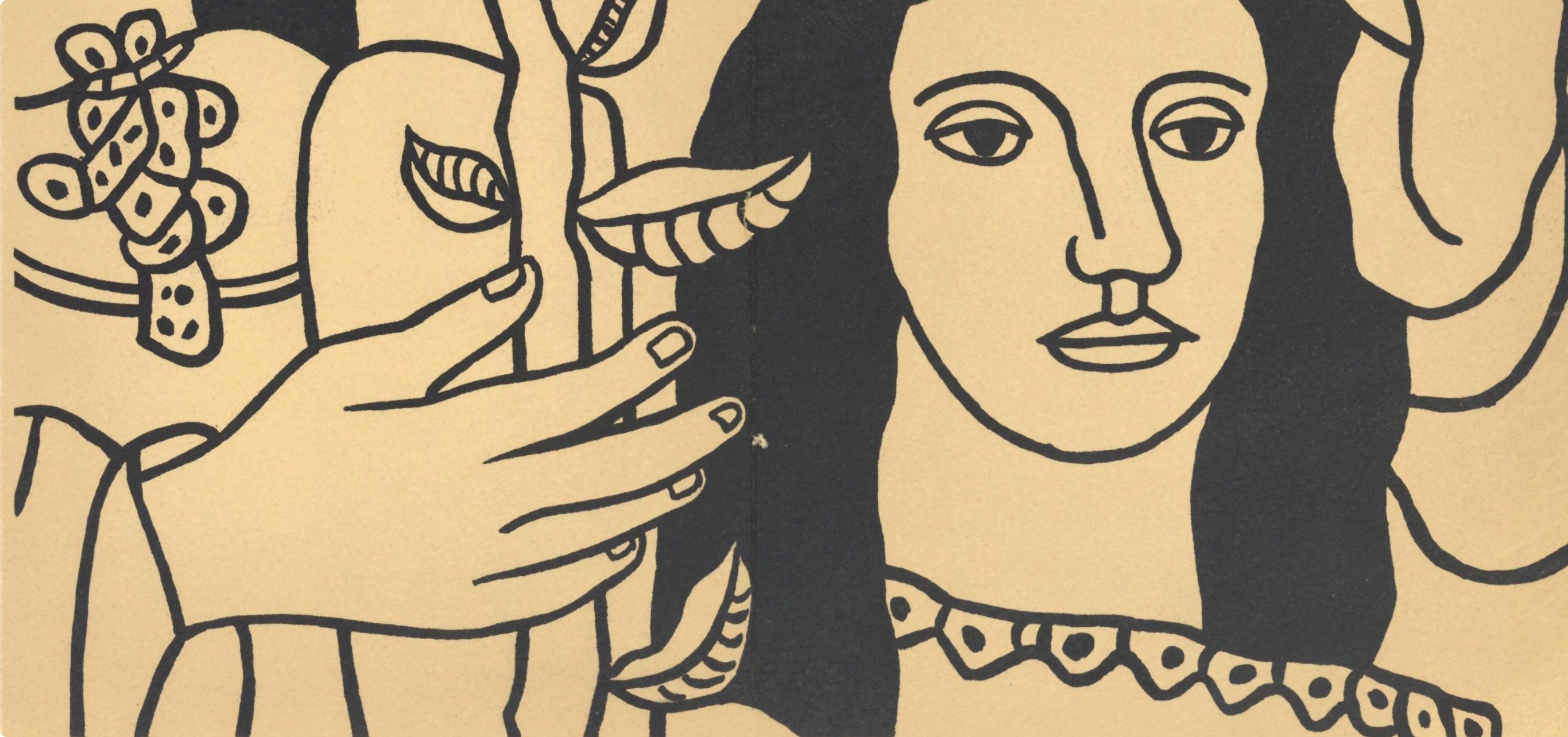 Léger, Composition, Mon ami Léger (after) - Modern Print by Fernand Léger