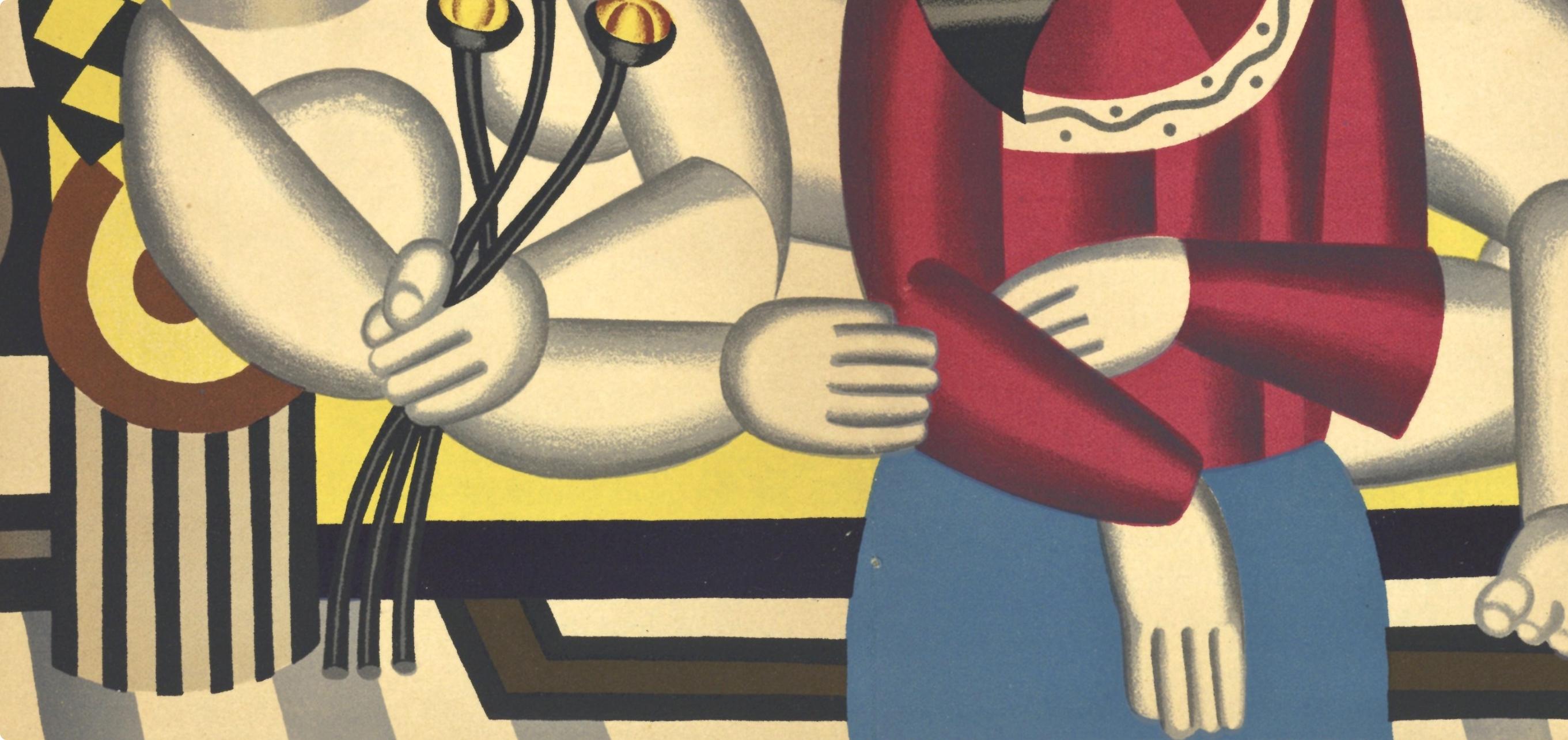 Léger, Composition, Mon ami Léger (after) - Modern Print by Fernand Léger