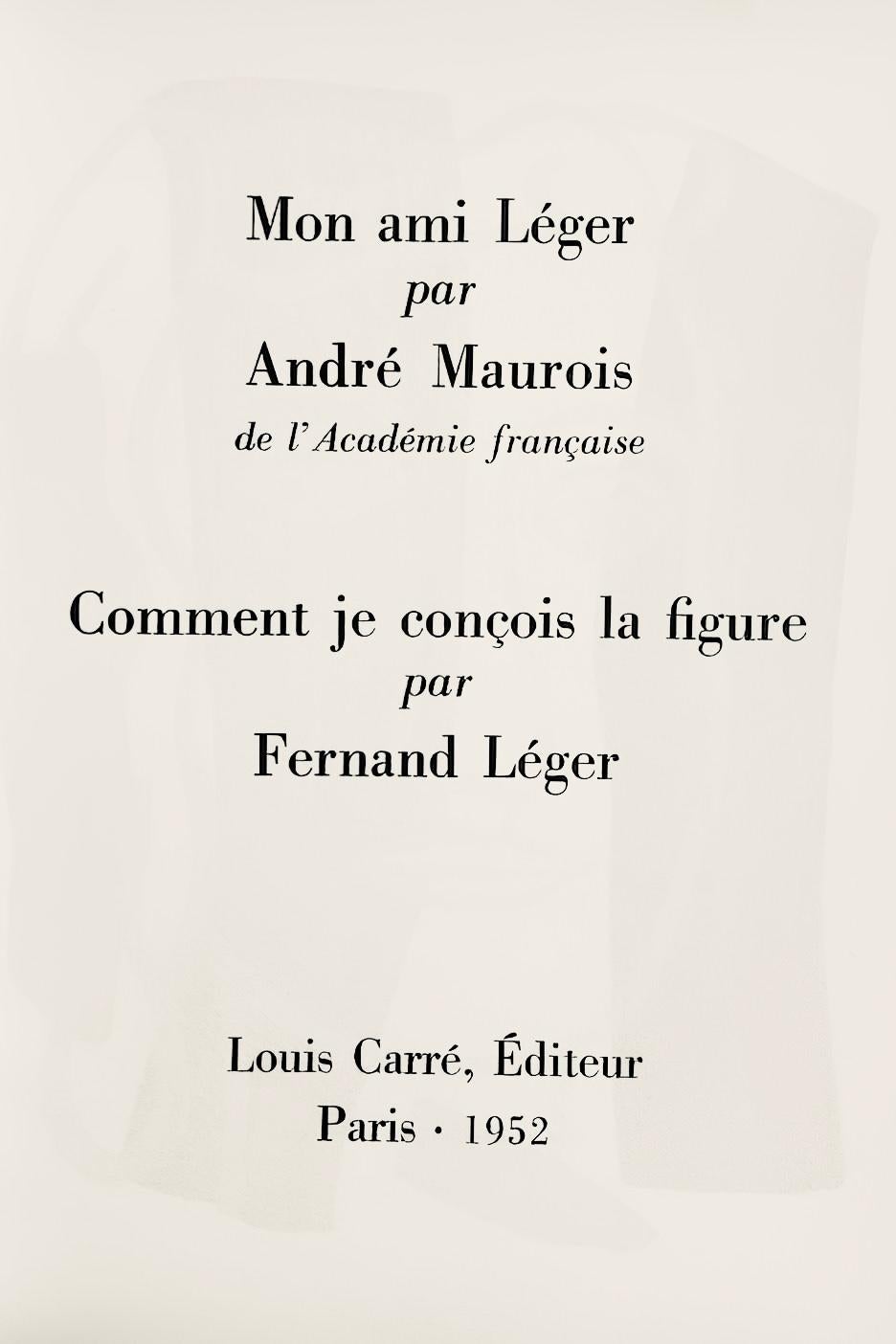Léger, Composition, Mon ami Léger (after) For Sale 1