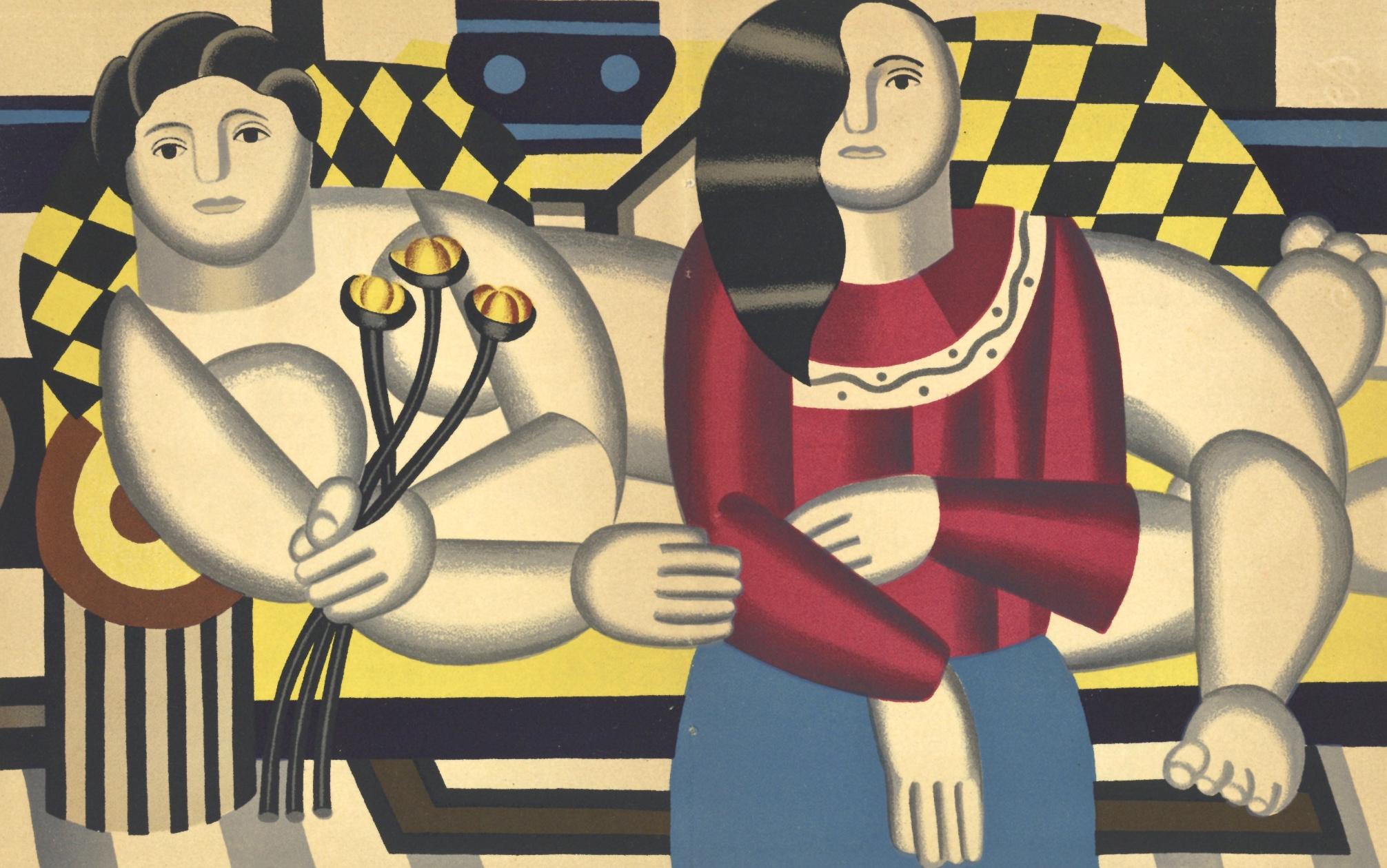Fernand Léger Still-Life Print - Léger, Composition, Mon ami Léger (after)