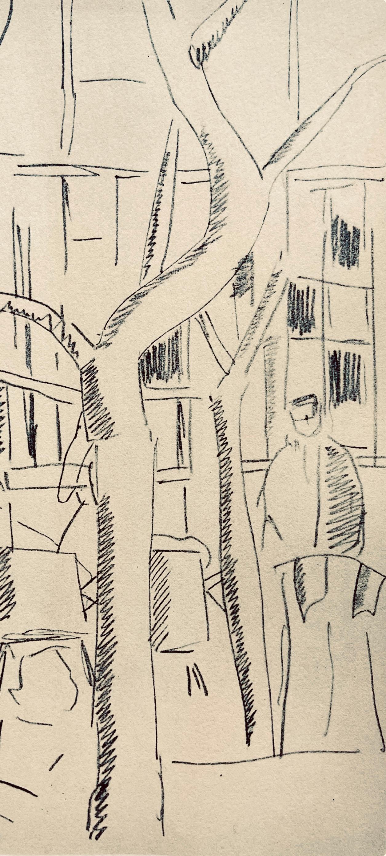Léger, Dans Verdun, Dessins de Guerre 1915-16 (after) - Print by Fernand Léger