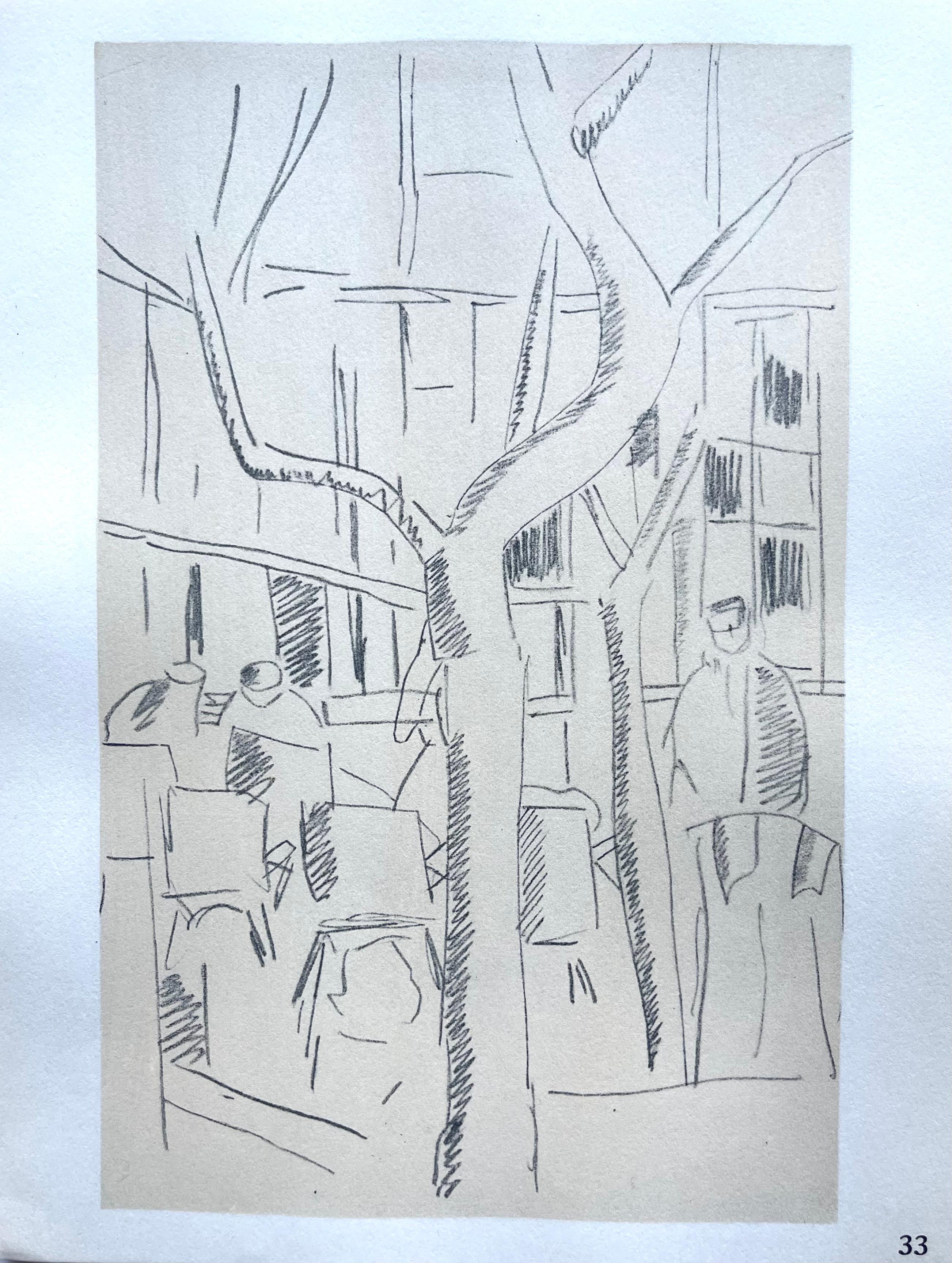 Léger, Dans Verdun, Fernand Léger : Dessins de Guerre (après) en vente 3