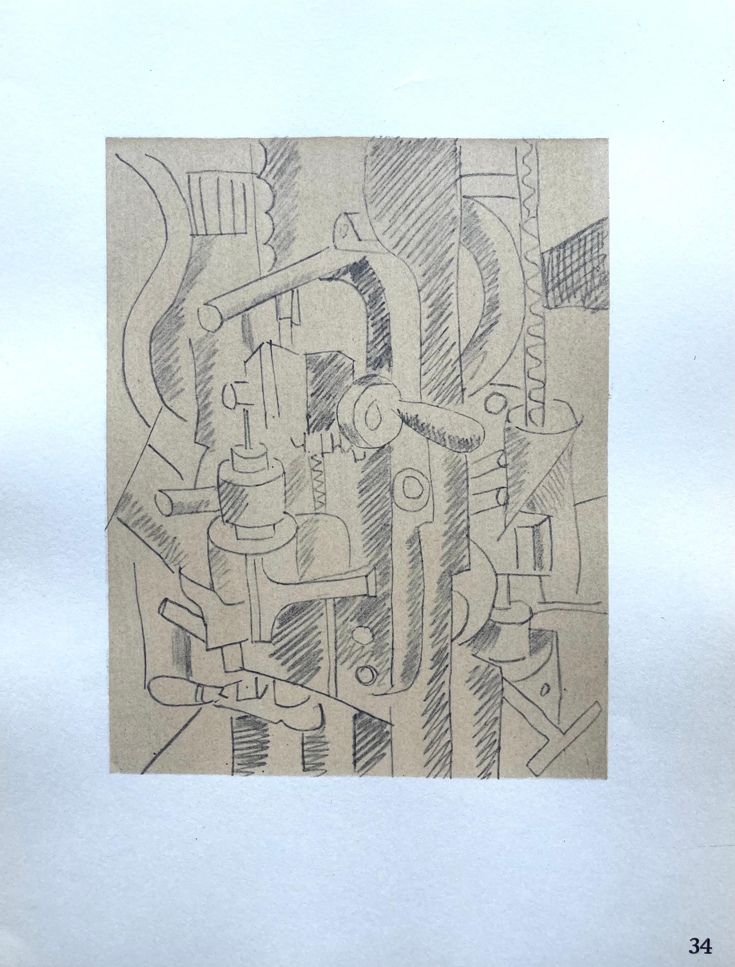 Léger, Elements Mécaniques, Fernand Léger: Dessins de Guerre (after) For Sale 3