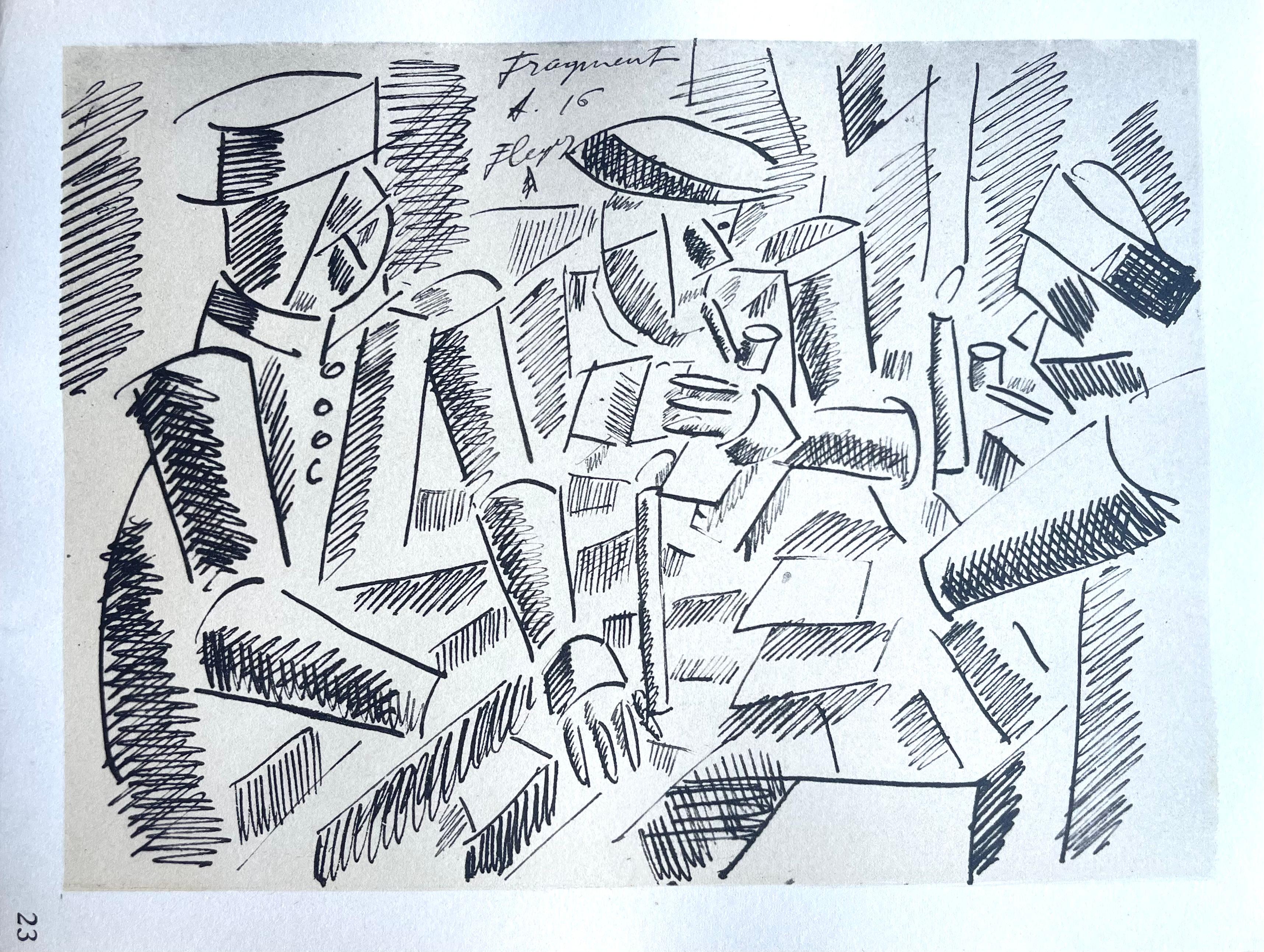 Léger, Etude Pour La Partie De Cartes, Fernand Léger: Dessins de Guerre (after) For Sale 7
