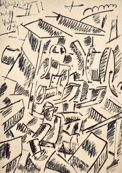 Léger, Hissage de Forme Mobile, Dessins de Guerre (after)