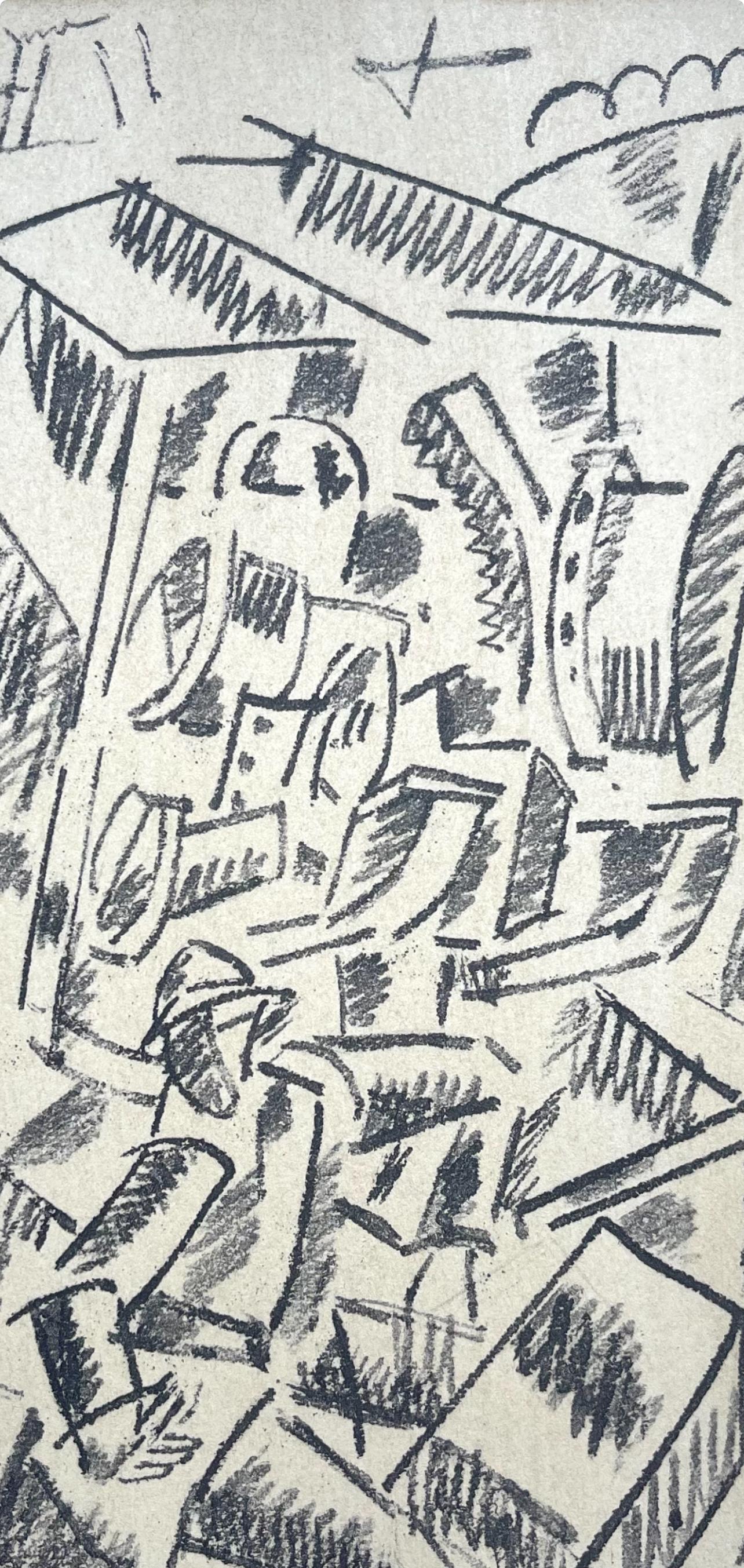 Léger, Hissage De Forme Mobile, Fernand Léger: Dessins de Guerre (after) For Sale 2