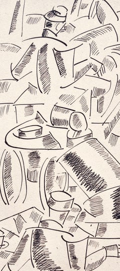 Fernand Leger, The Rolling Field Kitchen, from War Drawings 1915-16 (after)