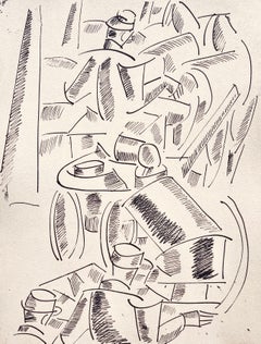 Léger, La cuisine roulante, Dessins de Guerre 1915-16 (after)