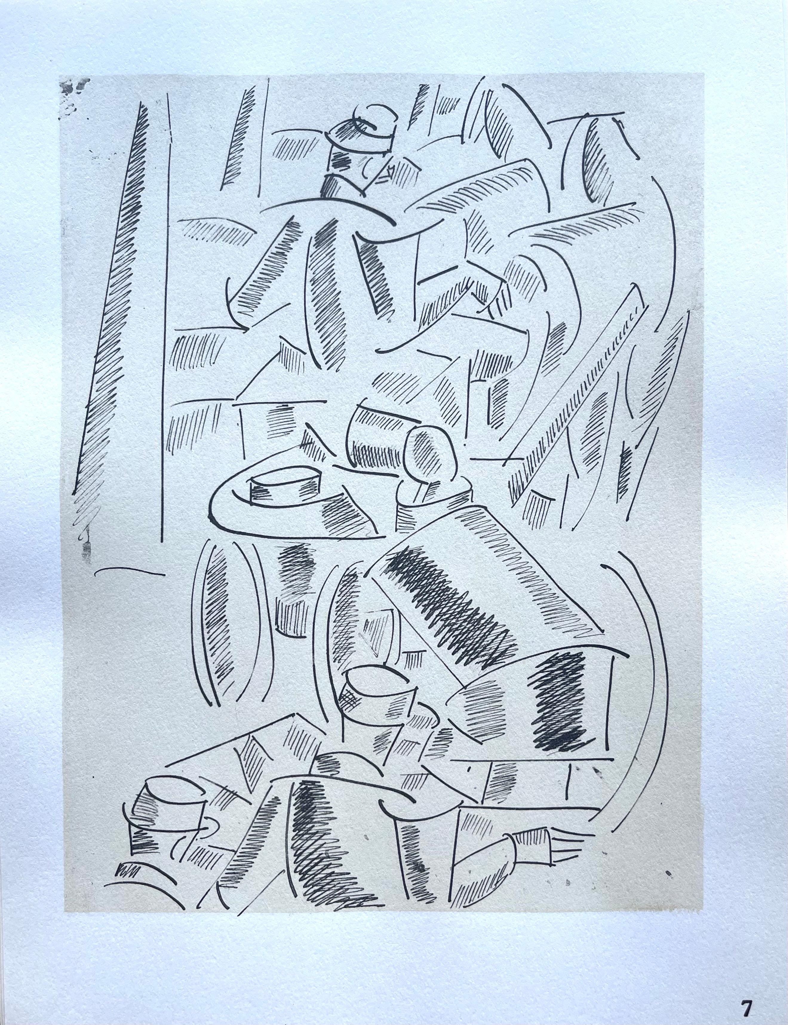 Léger, La Cuisine Roulante, Fernand Léger: Dessins de Guerre (after) For Sale 4