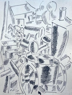 Léger, La Cuisine Roulante, Fernand Léger: Dessins de Guerre (after)