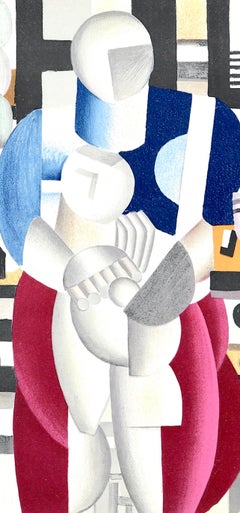 Léger, La Femme et l'Enfant, Derrière le miroir (après)