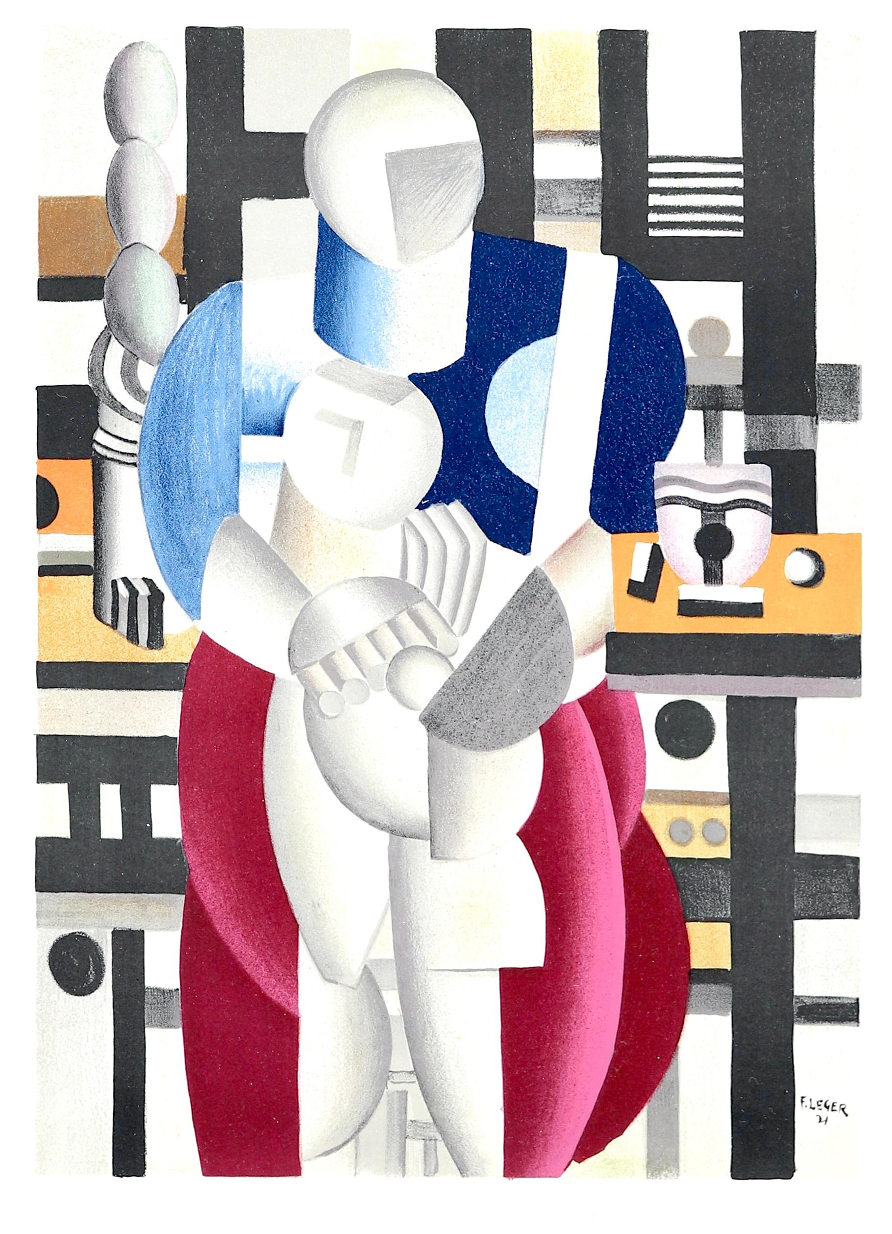 Litografía sobre papel vélin. Tamaño del papel: 15 x 11 pulgadas. Inscripción: Firmada en la plancha y sin numerar, tal como se emitió. Notas: Del folio, Derrière le miroir, nº 79-81, 1955. Publicado por Aimé Maeght, Éditeur, París; impreso por