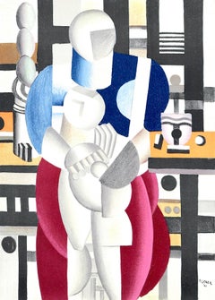 Léger, La Femme et l'Enfant, Derrière le miroir (después)