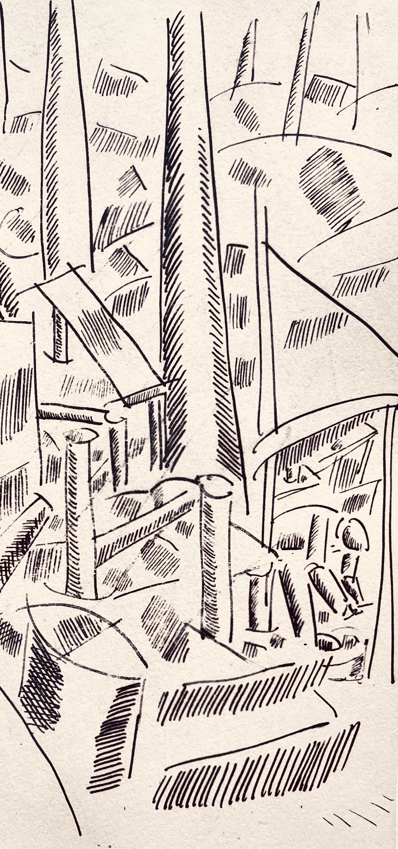 Léger, Le Sapeur, Dessins de Guerre 1915-16 (after) - Print by Fernand Léger