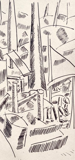 Fernand Leger, The Sapper, from War Drawings 1915-16 (after)