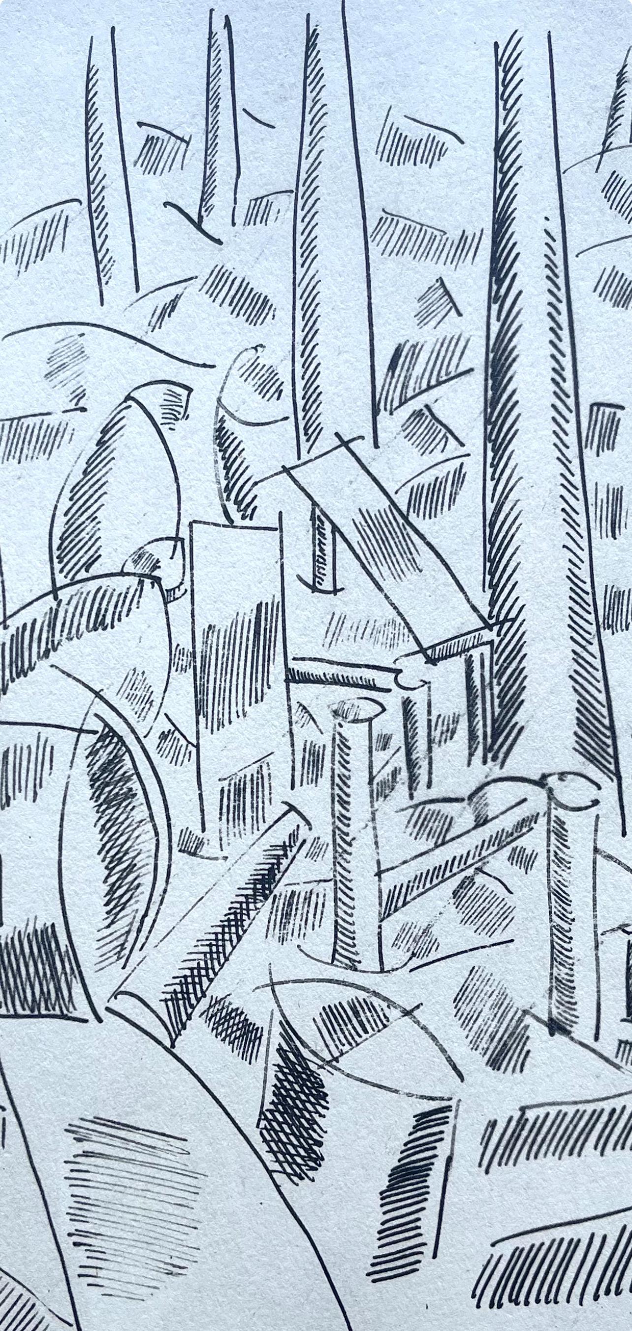 Léger, Le Sapeur, Fernand Léger : Dessins de Guerre (après) en vente 1