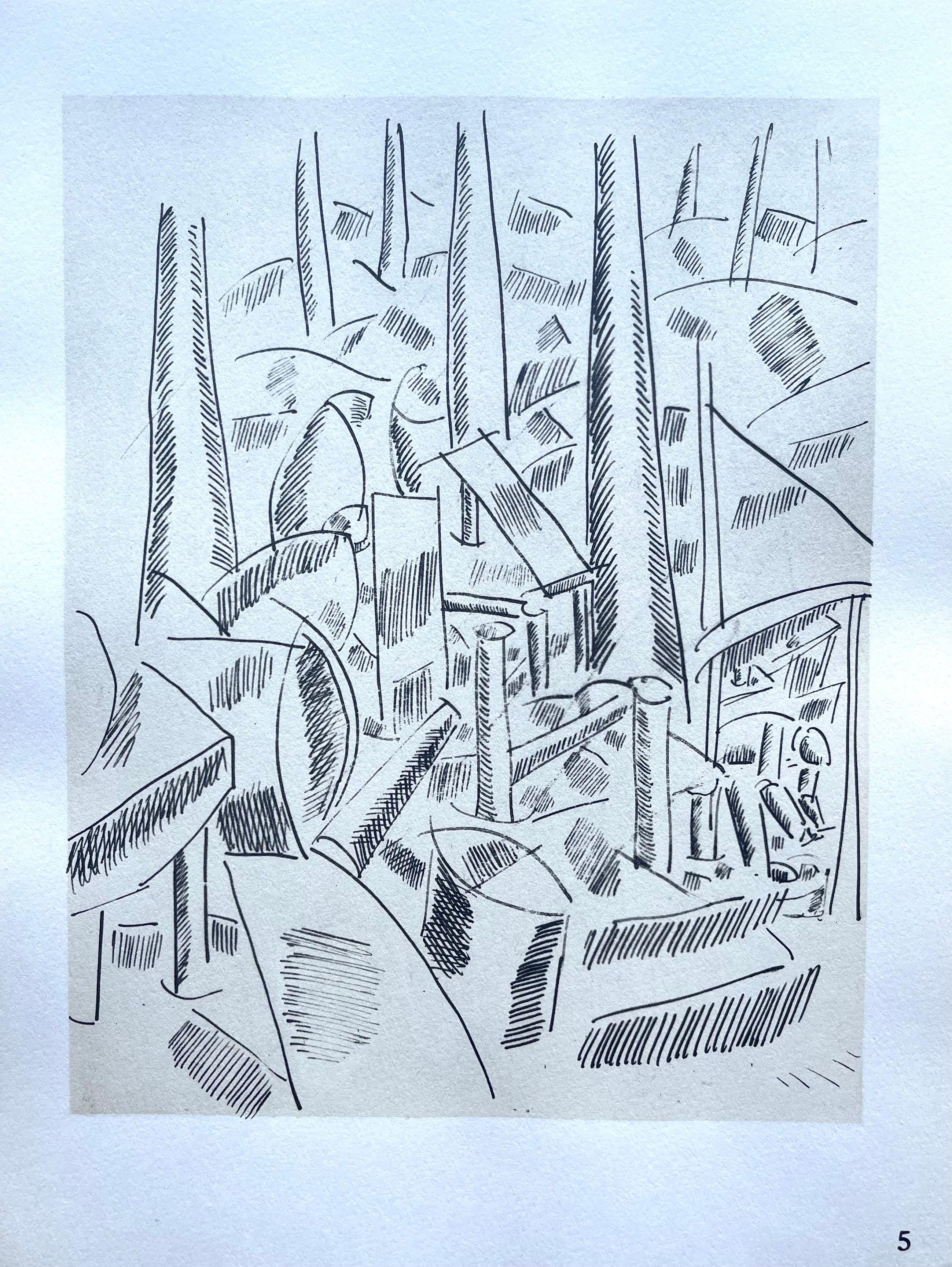Léger, Le Sapeur, Fernand Léger : Dessins de Guerre (après) en vente 4