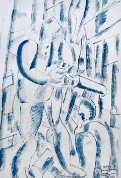 Léger, Les Foreurs, Dessins de Guerre 1915-16 (after)