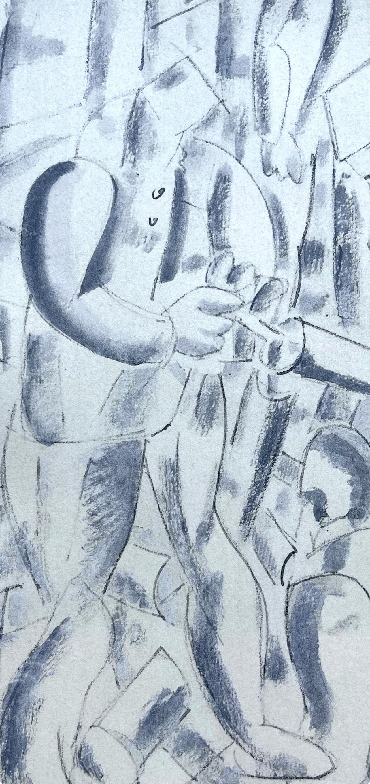 Léger, Les Foreurs, Fernand Léger: Dessins de Guerre (nach) im Angebot 1