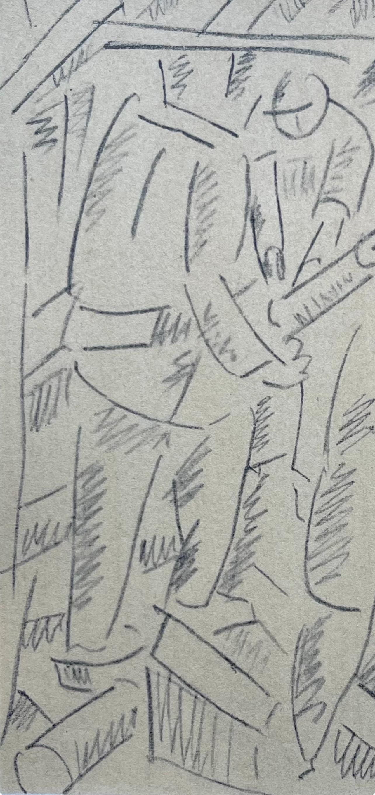 Léger, Les Foreurs, Fernand Léger: Dessins de Guerre (nach) im Angebot 2