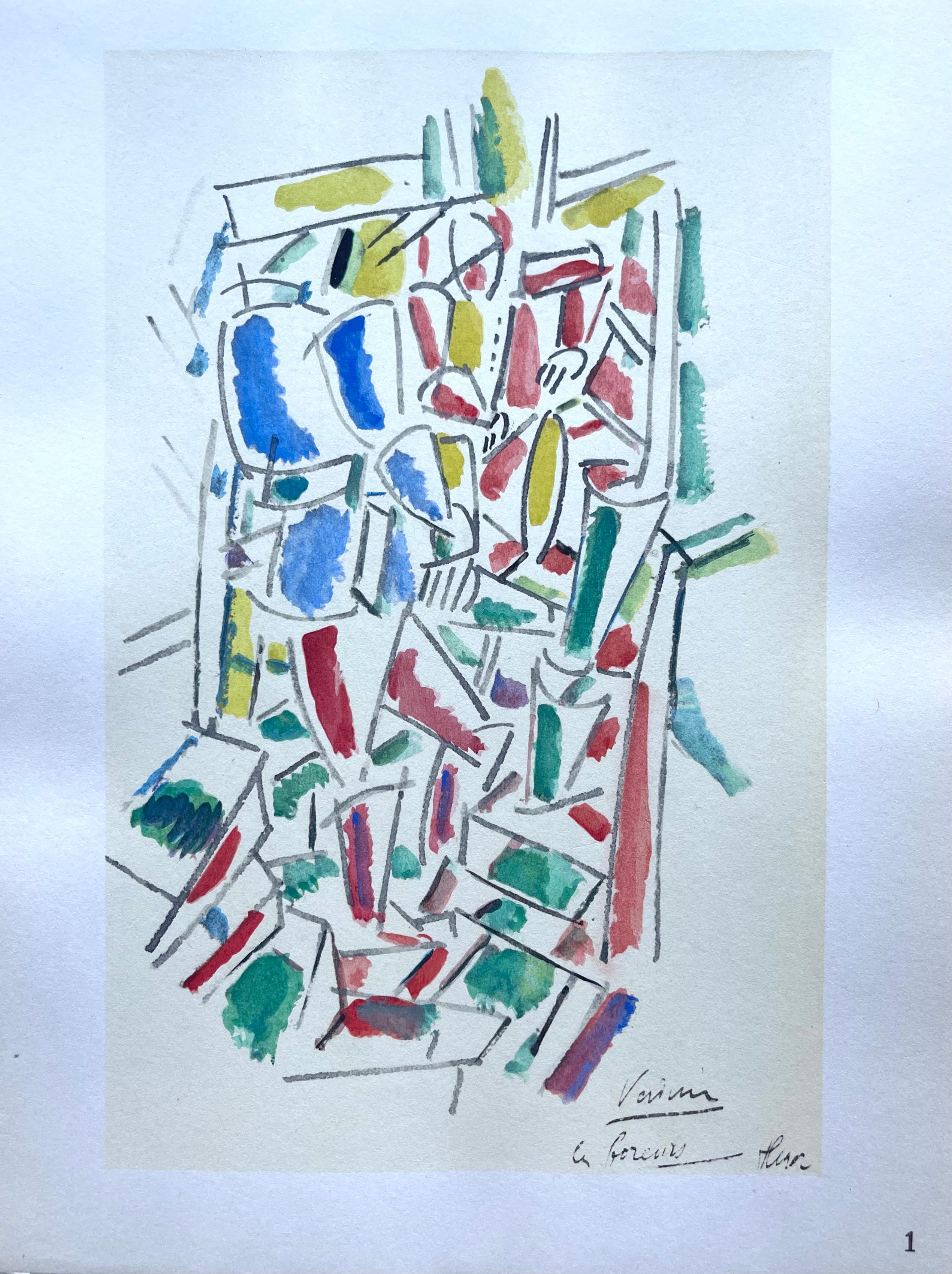 Léger, Les Foreurs, Fernand Léger: Dessins de Guerre (after) For Sale 4