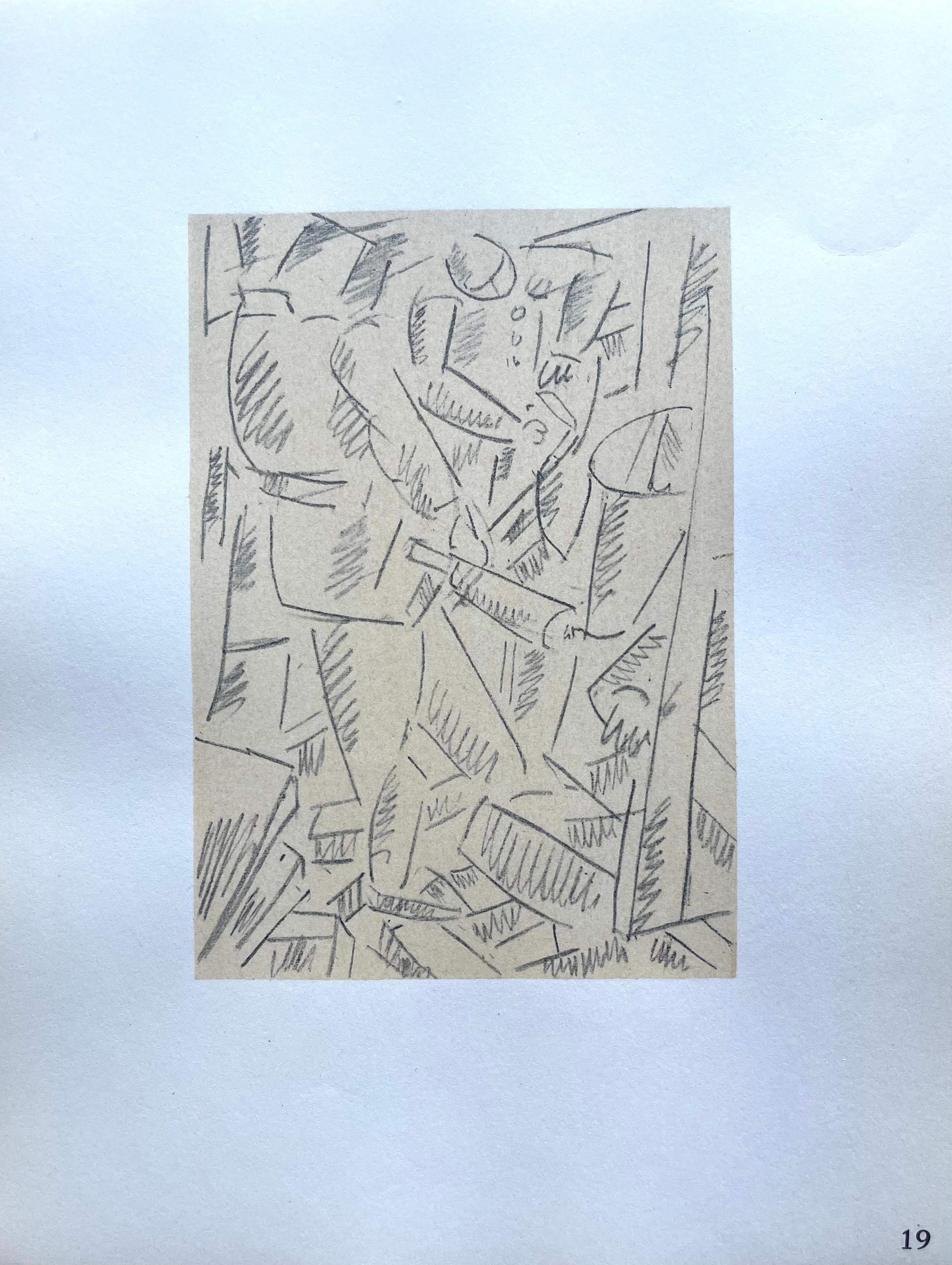 Léger, Les Foreurs, Fernand Léger: Dessins de Guerre (nach) im Angebot 4