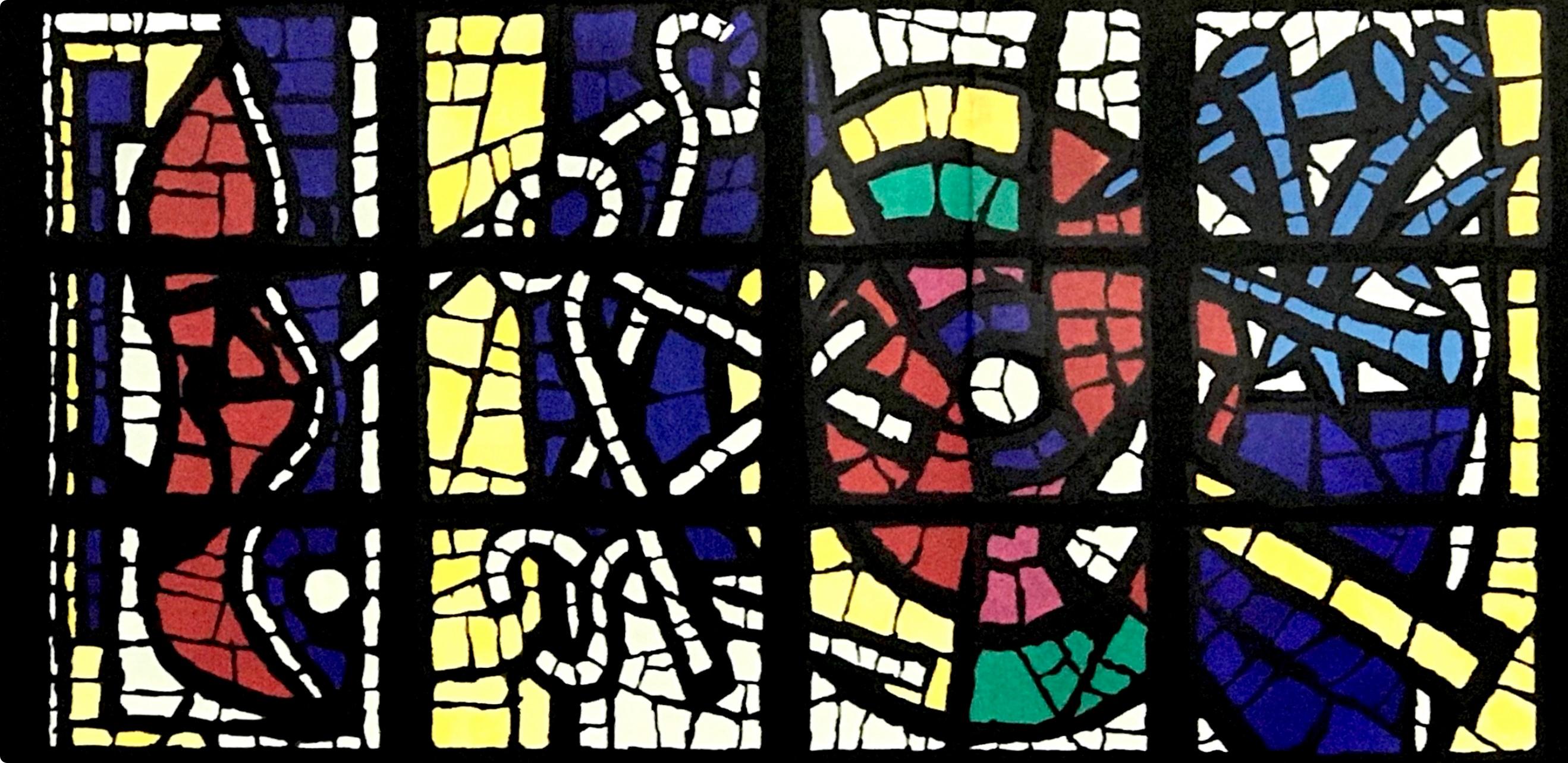 Léger, Les instruments de la Passion, Derrière le miroir (nach) – Print von Fernand Léger