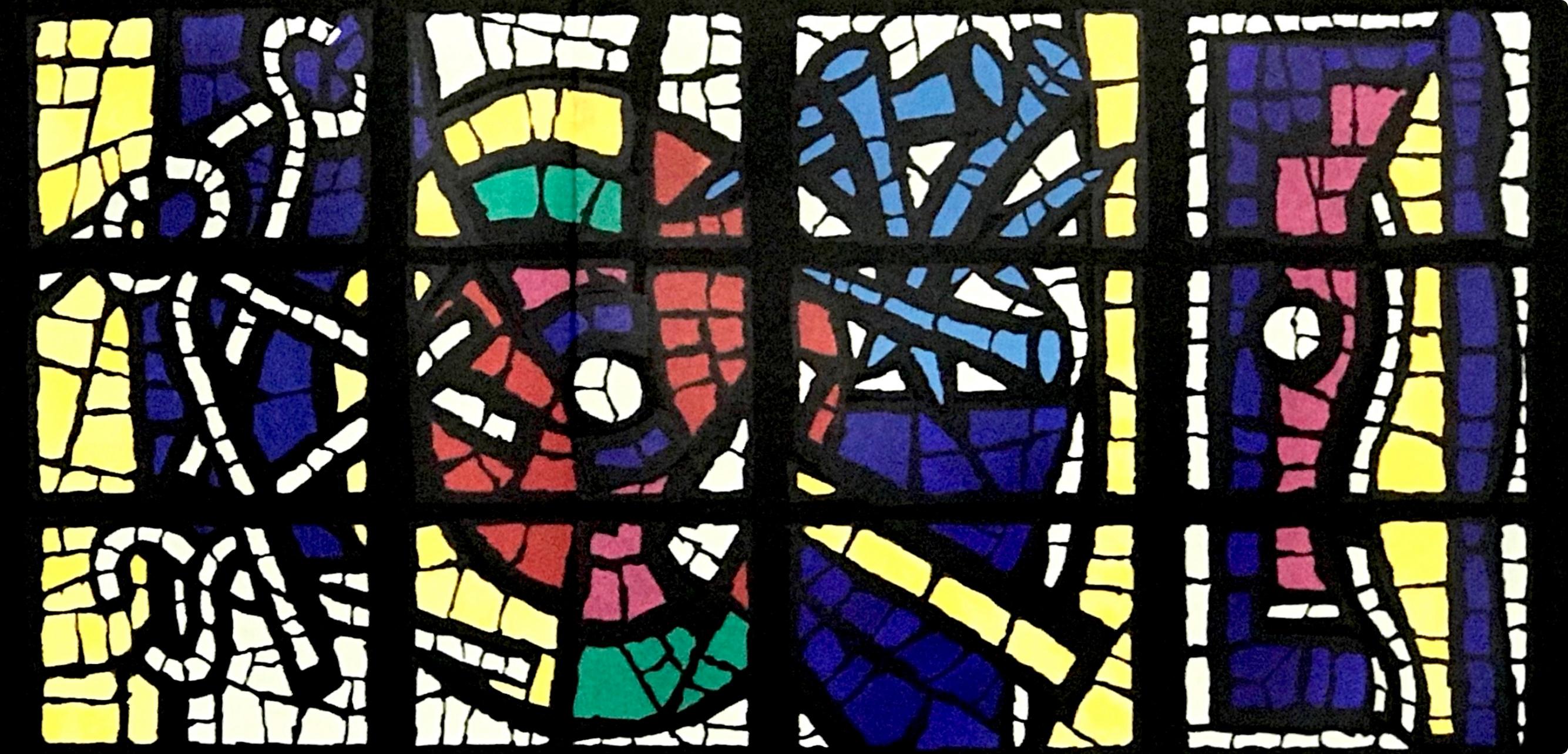 Léger, Les instruments de la Passion, Derrière le miroir (nach) (Kubismus), Print, von Fernand Léger